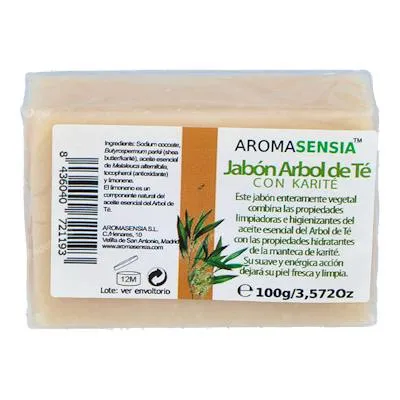 Sapone all'albero del tè 100 g, Aromasensia