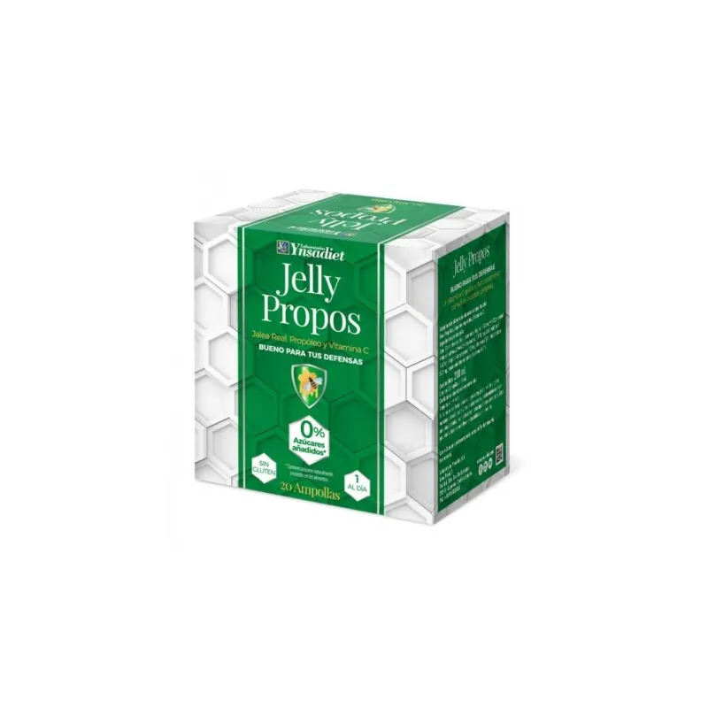 Jelly propos 20 ampolla, Ynsadiet