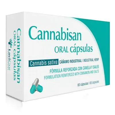 Cannabisan oral 60 cápsulas, Lavigor