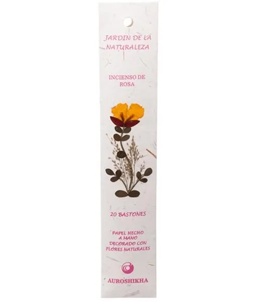 Incienso Rosa Jardín Naturaleza, Auroshikha