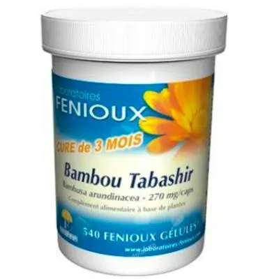 Bambu tabasir 540 cápsulas, Fenioux