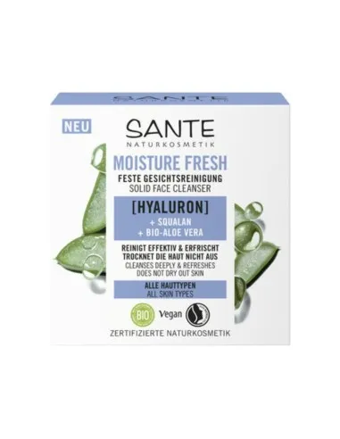 Limpador facial sólido moisture fresh sante, Sante Naturkosmetik