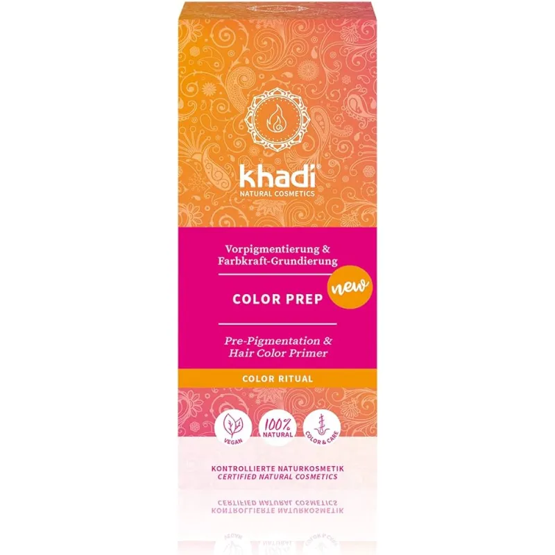 Color prep (pre-pigmentacion) 2 x 50 g, Khadi