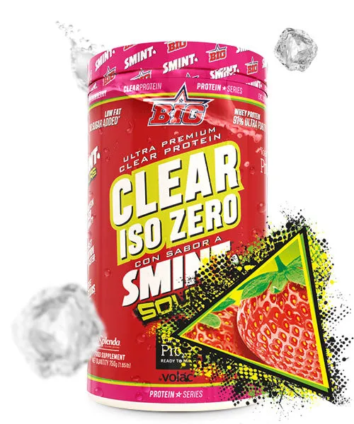 Clear protein smint fresa 750 g, Big