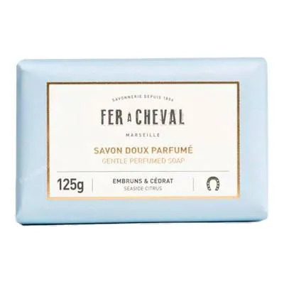 Jabón solido perfumado rocio marino cítrico 125 g, Fer A Cheval