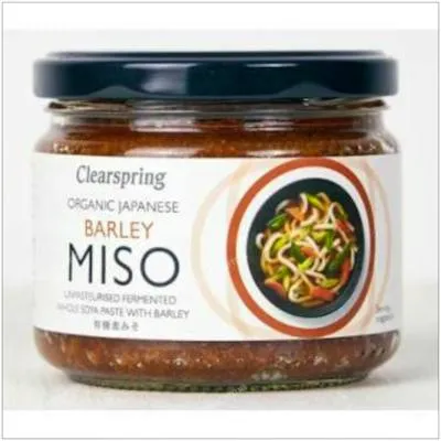 Mugi miso no pasteurizado 300 g, Clearspring