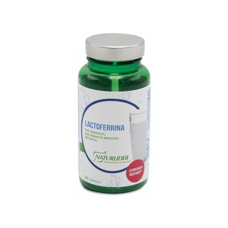 Lactoferrina con vitamina c 60 cápsulas, Naturlider