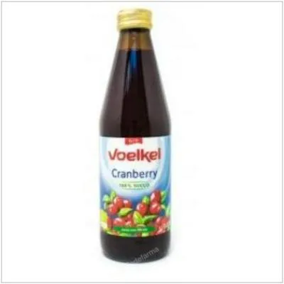 Zumo de arándano rojo puro BIO 330 ml, Voelkel