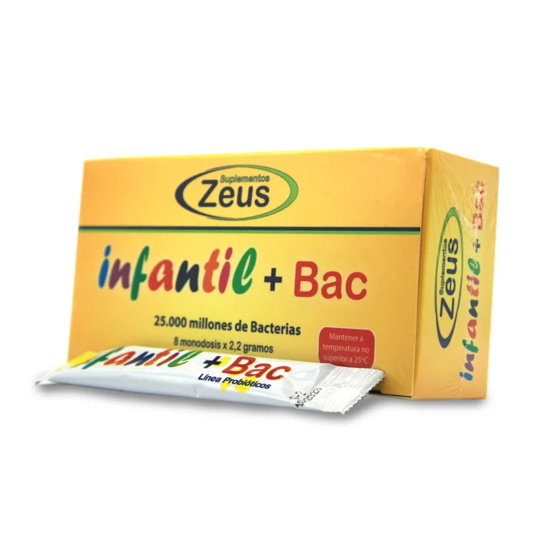 Infantil+bac 8 sticks, Zeus