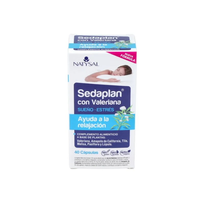 Sedaplan 40 cápsulas, Natysal