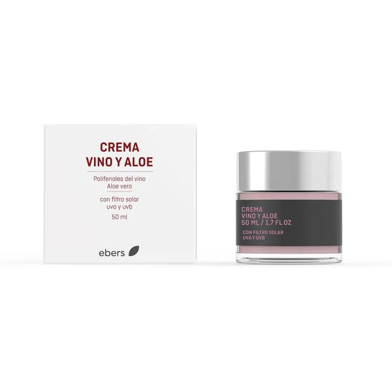 Crème druiven en aloë SPF 15 50 ml, Ebers