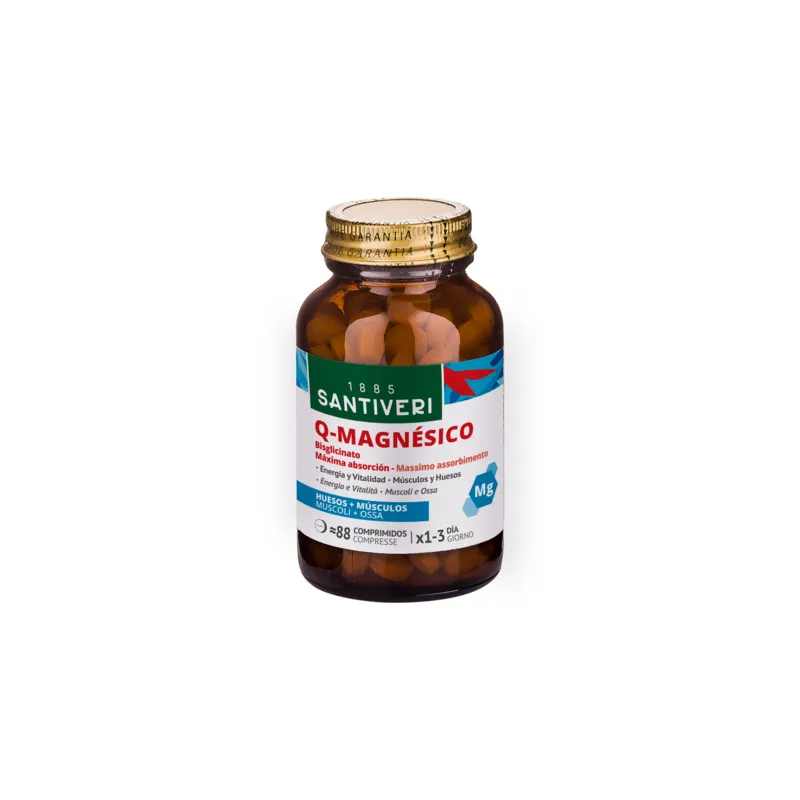 Q-magnésico bisglicinato 88 comprimidos, Santiveri