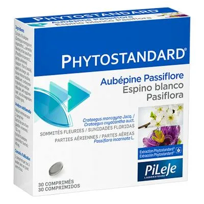 Phytostandard espino branco-passiflora 30 comprimidos, Pileje