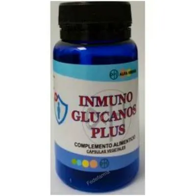 Inmuno glucanos plus 30 vegetable capsules, Alfa Herbal