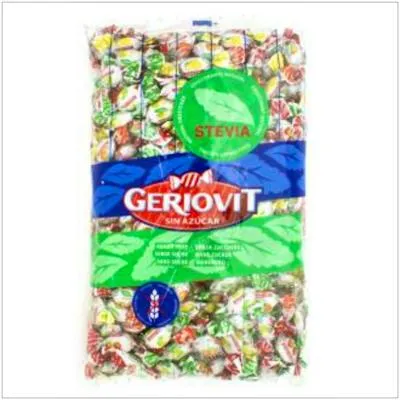 Caramel jus acide mini sans sucre 1 kg, Geriovit