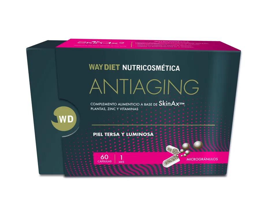 Antiaging Nutricosmetica 60 cápsulas, Waydiet