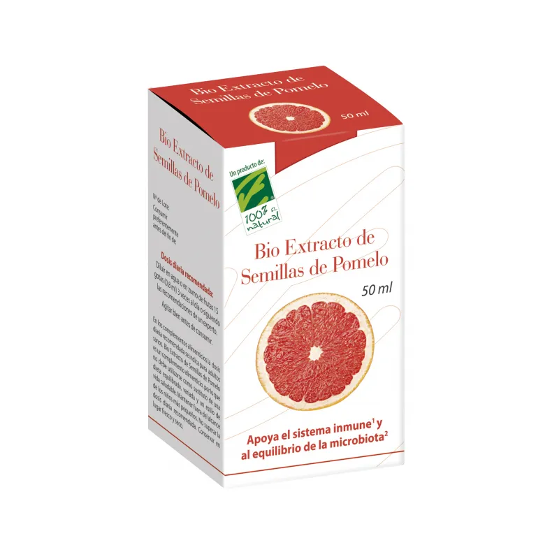 Extracto pomelo 100%natural BIO 50 ml, 100% Natural