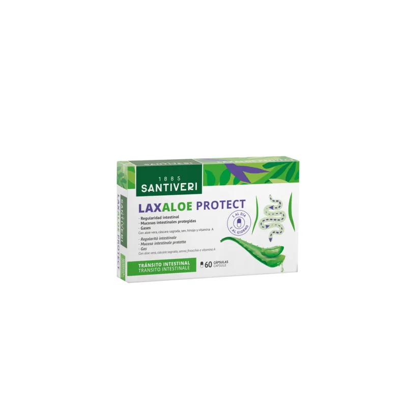 Laxaloe 60 capsules, Santiveri