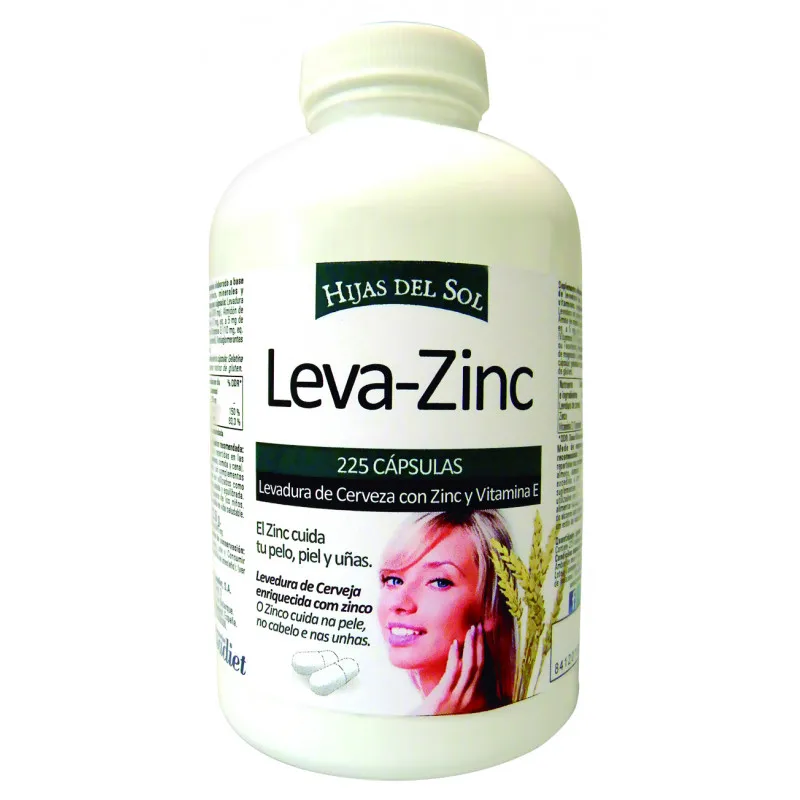 Levazinc (levadura de cerveza viva) 350 mg 225 cápsulas, Ynsadiet