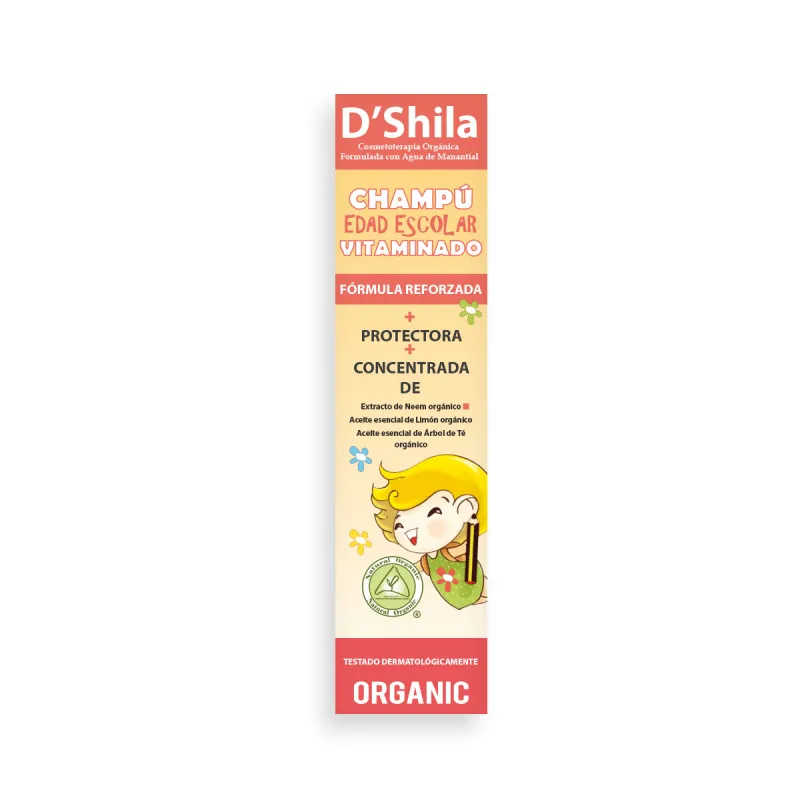 Champú escolar 250 ml, Shila