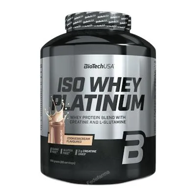 Iso whey platinum cookies & cream 1816 g, Biotechusa