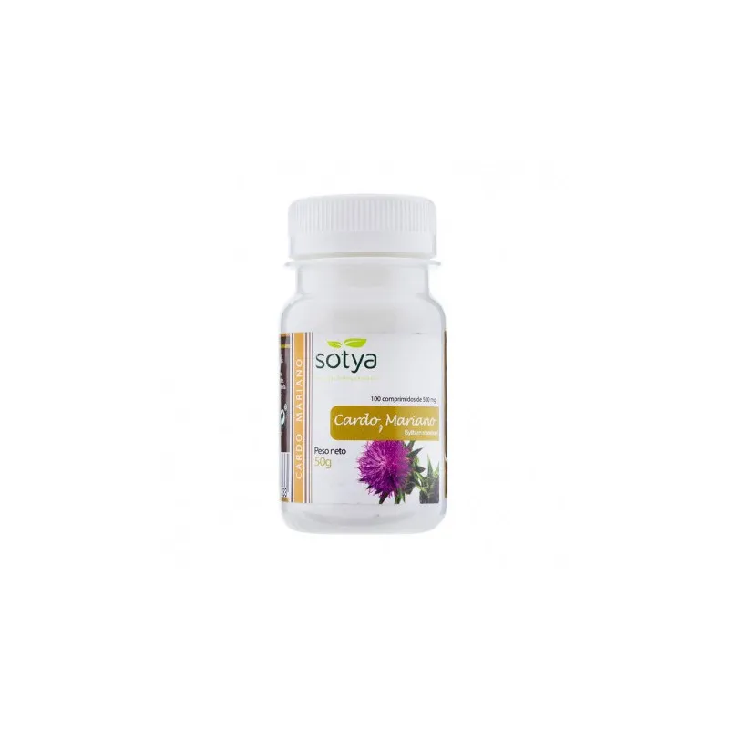 Cardo mariano 500 mg 100 comprimidos, Sotya