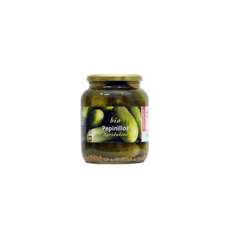 Pepinillos agridulces BIO 350 g, Machandel