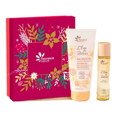 Cofre cítrico flores blancas : perfume + gel de ducha, Fleurance Nature
