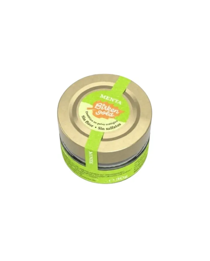 Dentifricio in polvere menta birkengold BIO 30 g, Birken Gold