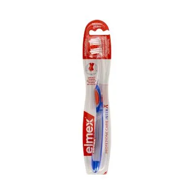 Cepillo dental caries, Elmex