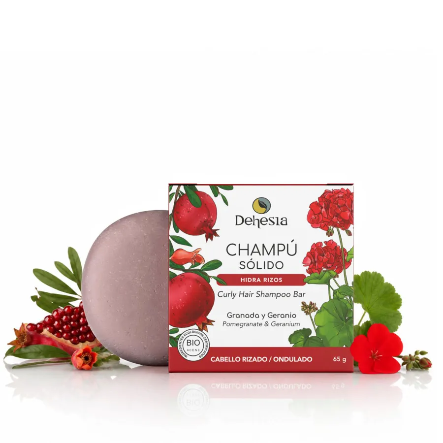Champú solido hidra rizos BIO 65 g, Dehesia