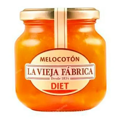 Compota de pêssego diet com frutose 280 g, La Vieja Fabrica