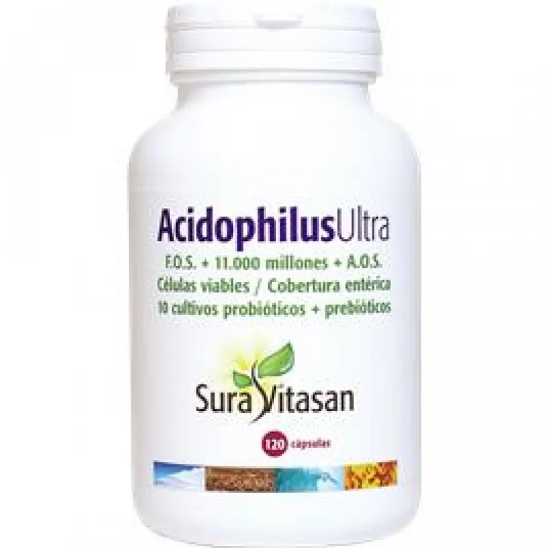 Acidophilus ultra 60 cápsulas, Sura Vitasan