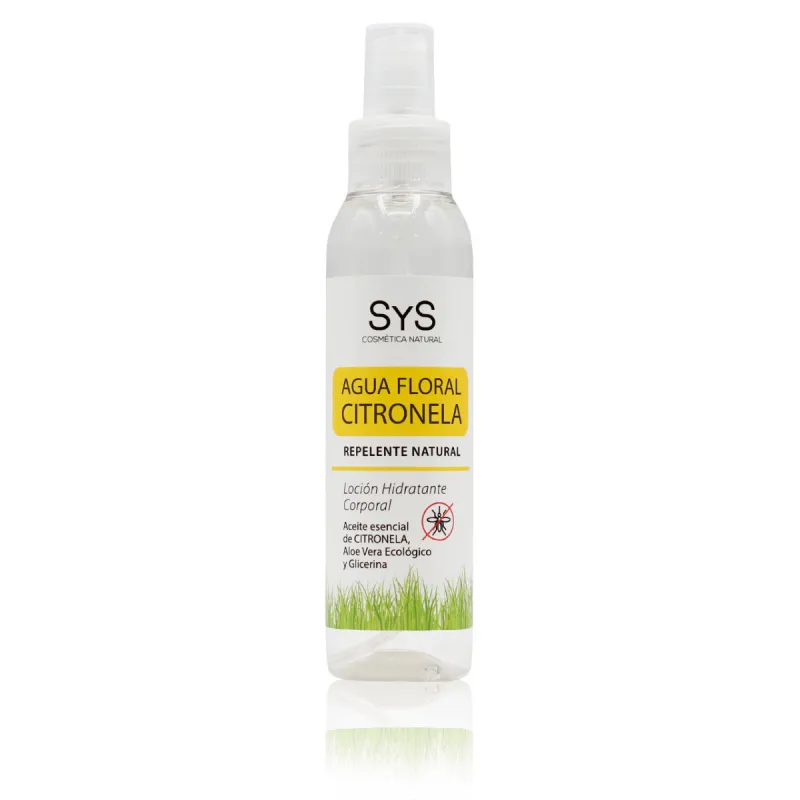 Água floral de citronela em spray 125 ml, Sys