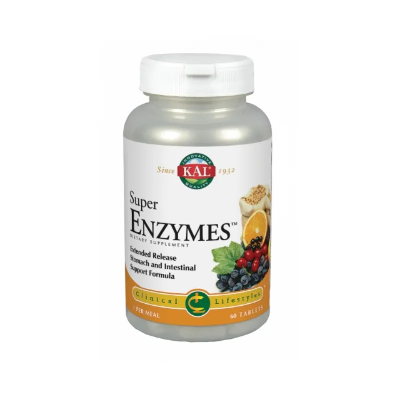 Super enzymas 60tabl, Kal