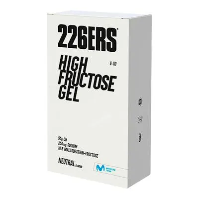Doos 6 st. high fructose gel neutraal 80 g, 226ers