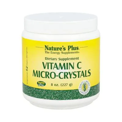 Vitamina C microcristales 227 g, Natures Plus