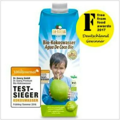 Agua de coco BIO 1 l, Dr. Goerg
