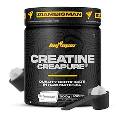 Creatina creapure neutro 300 g, Bigman