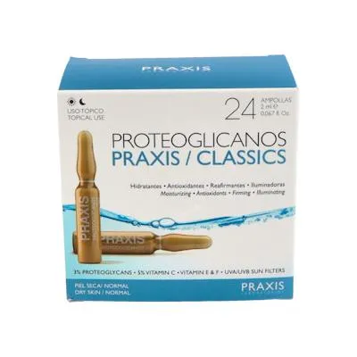 Proteoglicanos 24 ampollas, Praxis