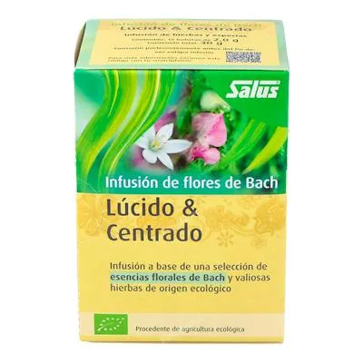 Infusión flores bach lucido y concentrado 15 sobres, Salus
