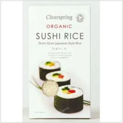 Arroz para sushi 500 g, Clearspring