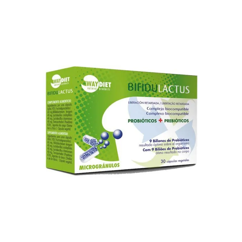Bifidulactus waydiet 30 cápsulas, Way Diet