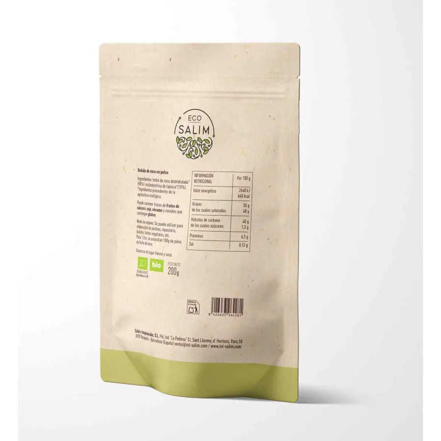 Té matcha coco BIO, Ecosalim · imagen 2