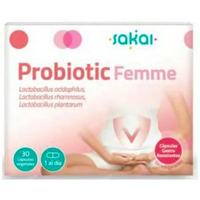 Probiotic femme 30 cápsulas, Sakai