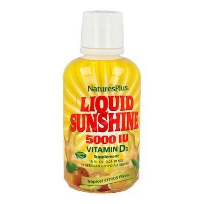 Vitamina D3 liquid sunshine 473 ml, Natures Plus