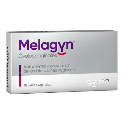 Melagyn óvulos vaginais 10 óvulos, Gynea Melagyn