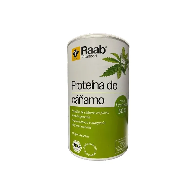 Proteína de cañamo vitalfood BIO 500 g, Raab