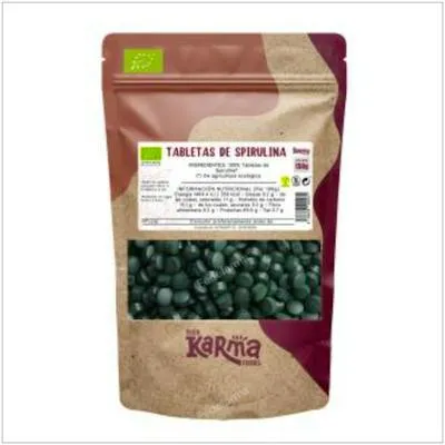 Spirulina tabletas 500 mg 300 uds., Karma
