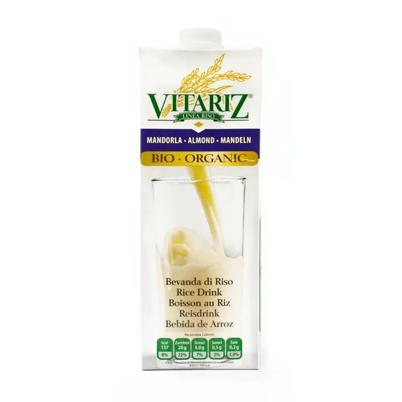 Bebida arroz almendra 1 l, Vitariz